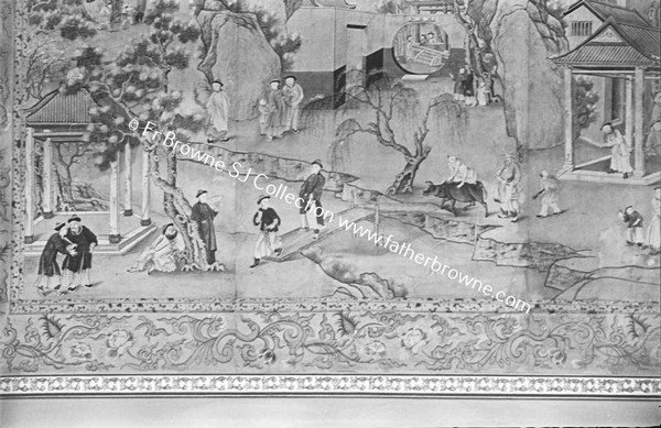 HEADFORD HOUSE CHINESE PAINTING IN CHINESE DRAWING ROOM